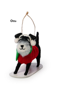 Winter Fun Felt Animal Ornament