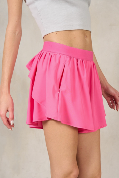 ChicFlex Active Shorts- Pink