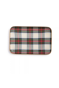 Classic Christmas Tartan Metal Trays