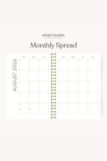 2026-2027 Academic Planner - Blue Stripes