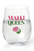 Mahj Stemless Wine Glass