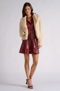 The Big Collar Faux Fur Jacket