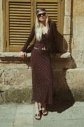 Eda Mesh Mini Skirt