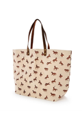 Horse Silhouette Printed Tote Bag