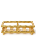 Golden Bamboo Guest Towel / Napkin Holder
