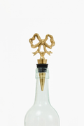 Gold Bow Wine Stopper