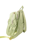 Green Gingham Backpack