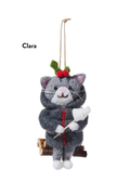 Winter Fun Felt Animal Ornament