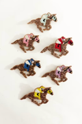 Horse Racing Lapel Pin
