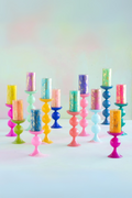 Sugar Plum Pillar Candle Holder