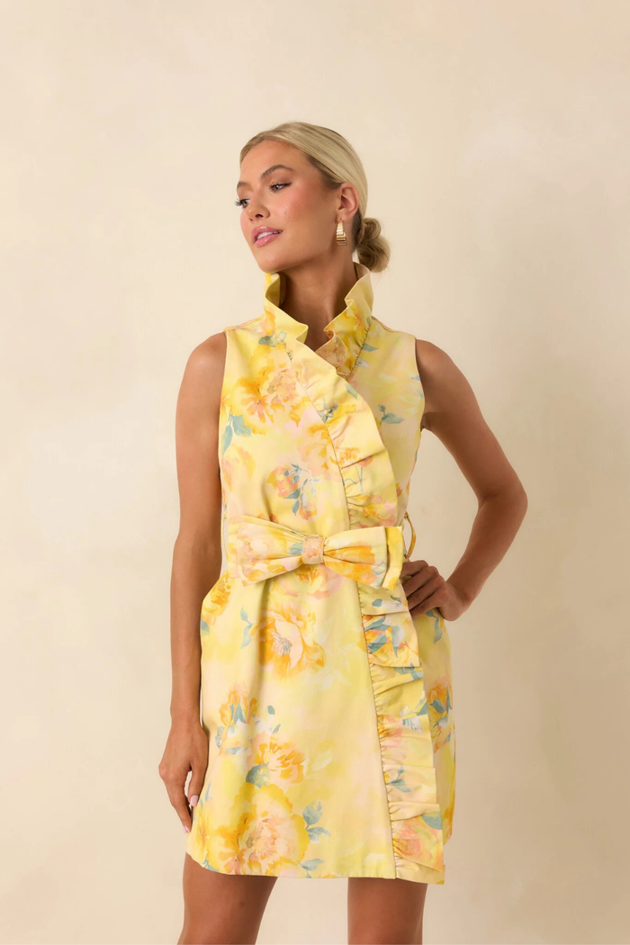 Lilly Mini Dress - Pressed Petals