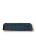 Classic Christmas Tartan Metal Trays