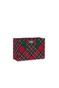 Christmas Plaid Reusable Gift Bag (Small)