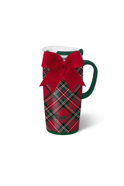 Christmas Plaid Travel Mug 22oz