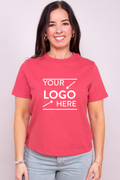 Custom Logo Tee – Bella+Canvas Womens 6 oz Heavyweight Tee