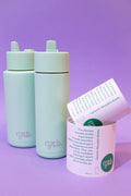Frank Green Reusable Bottle 20oz- Mint Gelato