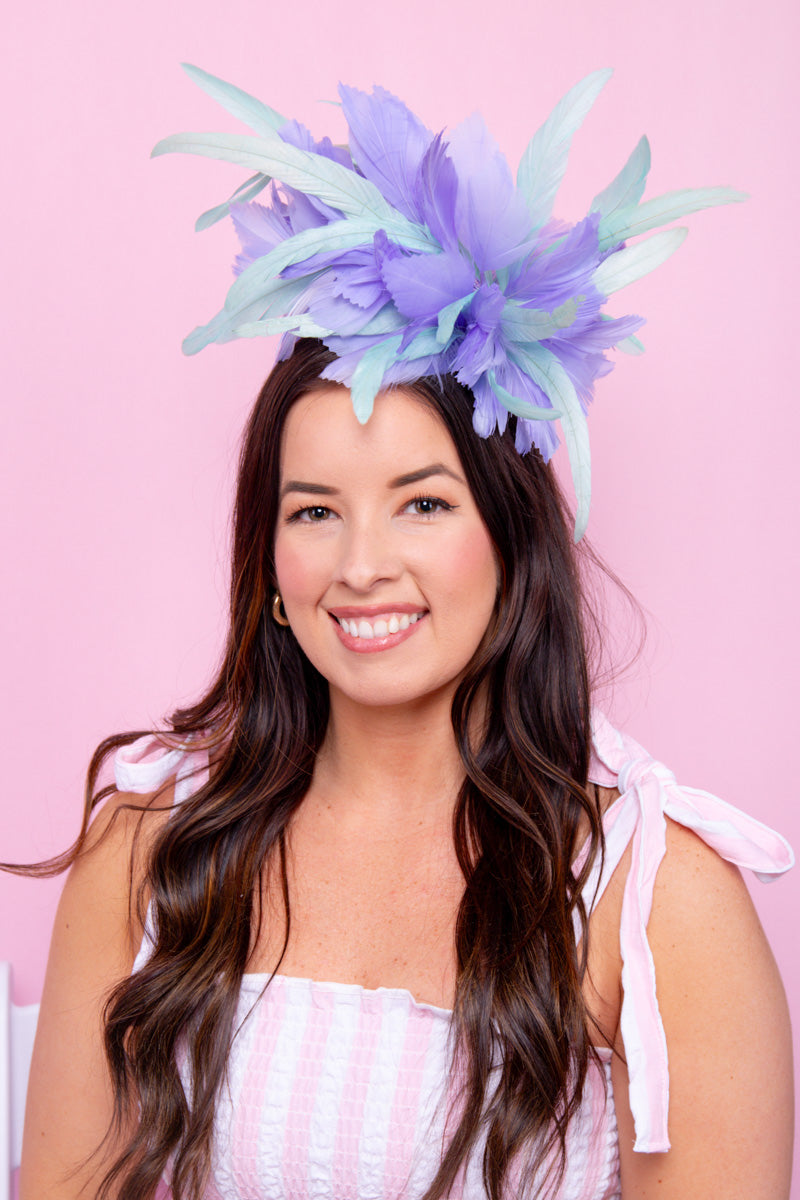 Mint Majesty Fascinator- FINAL SALE