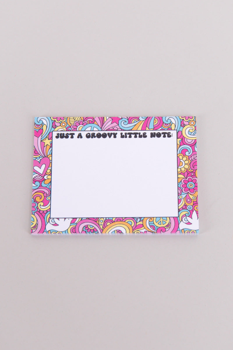 Just A Groovy Little Note Sticky Notes