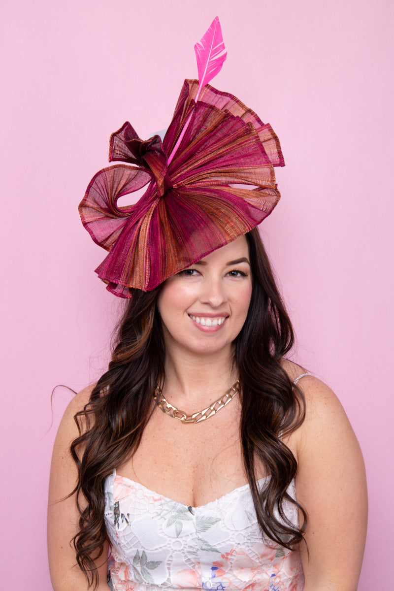 Solar Flaire Fascinator - FINAL SALE