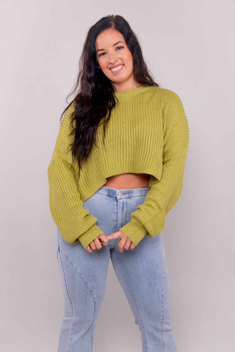Bella Sweater-Green