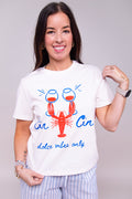 Dolce Vibes Only Lobster Graphic Tee