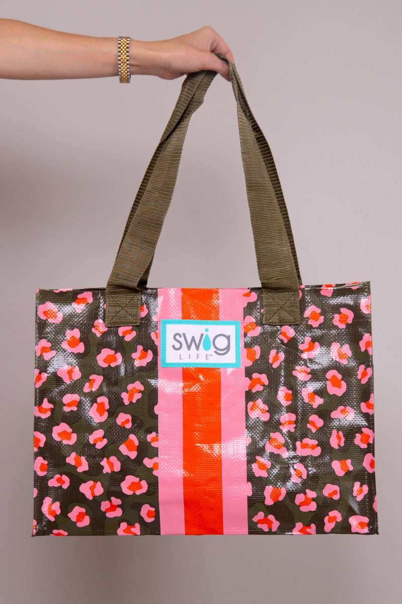 SWIG Laminated Tote Bag-On The Prowl