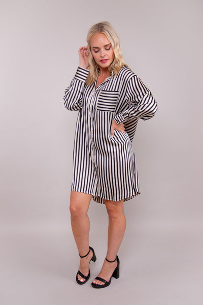 Elise Striped Dress