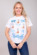 Kentucky Bows and Boots Graphic Tee