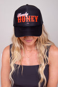 Howdy Honey Trucker Hat - Black