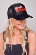 Howdy Honey Trucker Hat - Black
