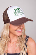 Down To Fish Trucker Hat - Brown