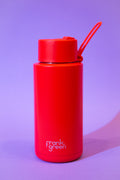 Frank Green Reusable Bottle 34oz - Atomic Red