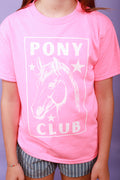 Pink Pony Graphic Tee - Girls