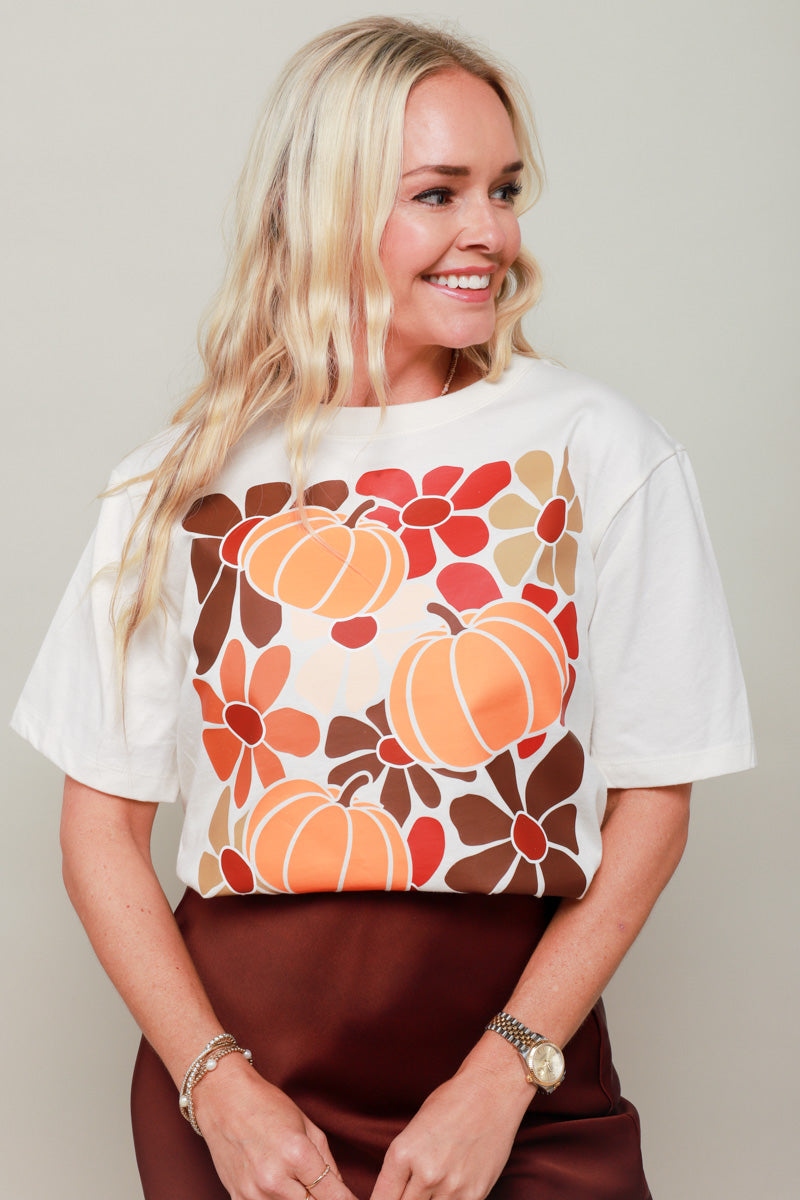 Autumn Bloom Graphic Tee