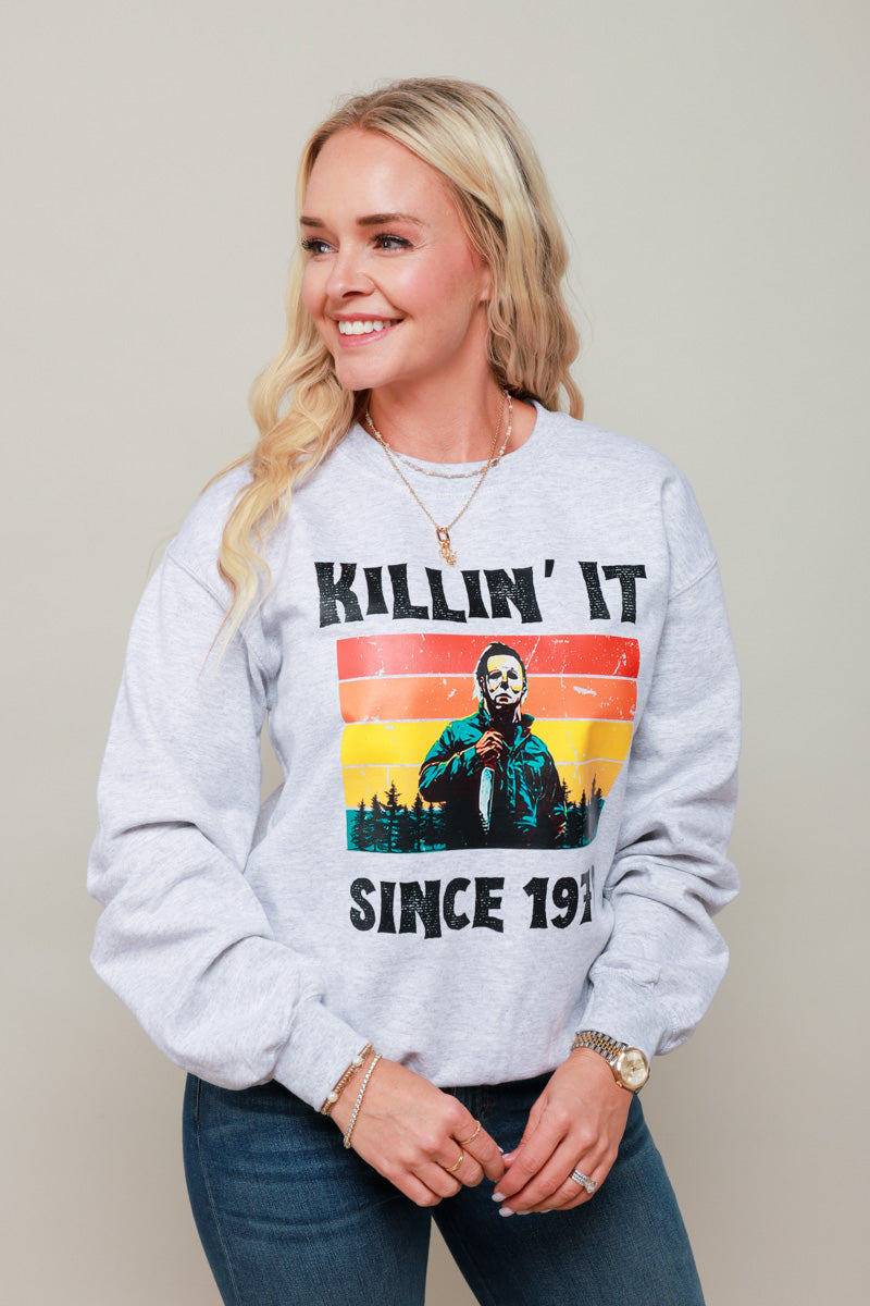 Killin' It Since 1978 Graphic Sweatshirt FINAL SALE