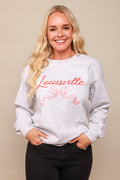 Louisville Bow Sweatshirt - Gray