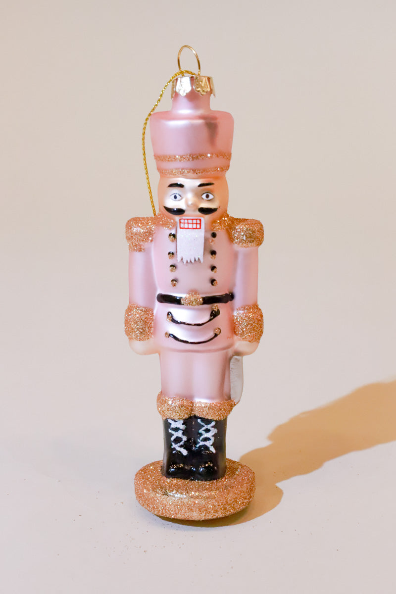 Pink Nutcracker Ornament