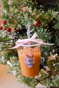 Iced Coffee Glass Ornament