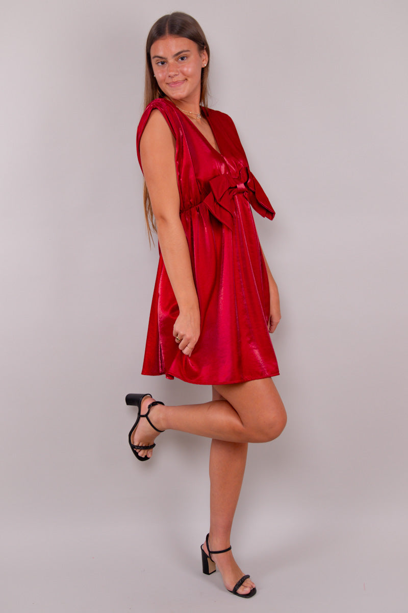 Radiant Ruby Dress - Medium (FINAL SALE)