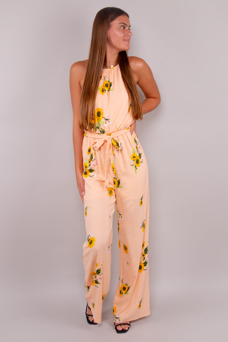 Sunflower Garden Jumpsuit - FINAL SALE