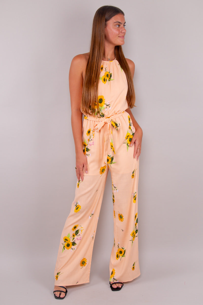 Sunflower Garden Jumpsuit - FINAL SALE