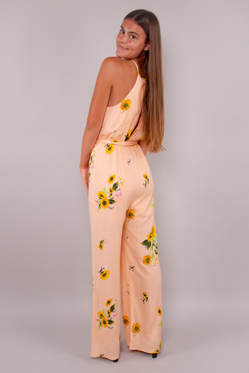 Sunflower Garden Jumpsuit - FINAL SALE