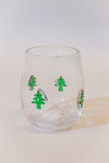 Bubble Stemless Wine Glass- Tree
