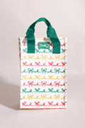 Christmas Bows Reusable Gift Bag (Tall)