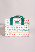 Christmas Bows Reusable Gift Bag (Small)