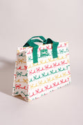Christmas Bows Reusable Gift Bag (Small)