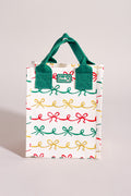 Christmas Bows Reusable Gift Bag (Mini)