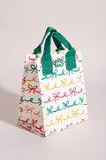 Christmas Bows Reusable Gift Bag (Mini)