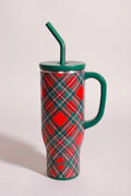 Christmas Plaid Mega Mug 30oz