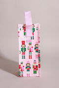 Sugar Plum Soldiers Reusable Gift Bag (Wine)